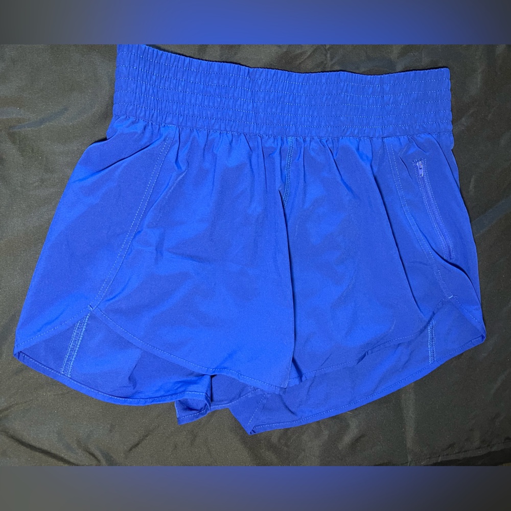 Electric Blue Women's Athletic Shorts